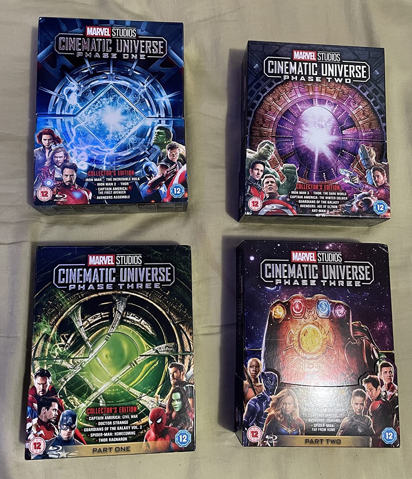 Marvel Cinematic Universe Phase 1-3 Complete Collection [Blu-ray] customer photo 1