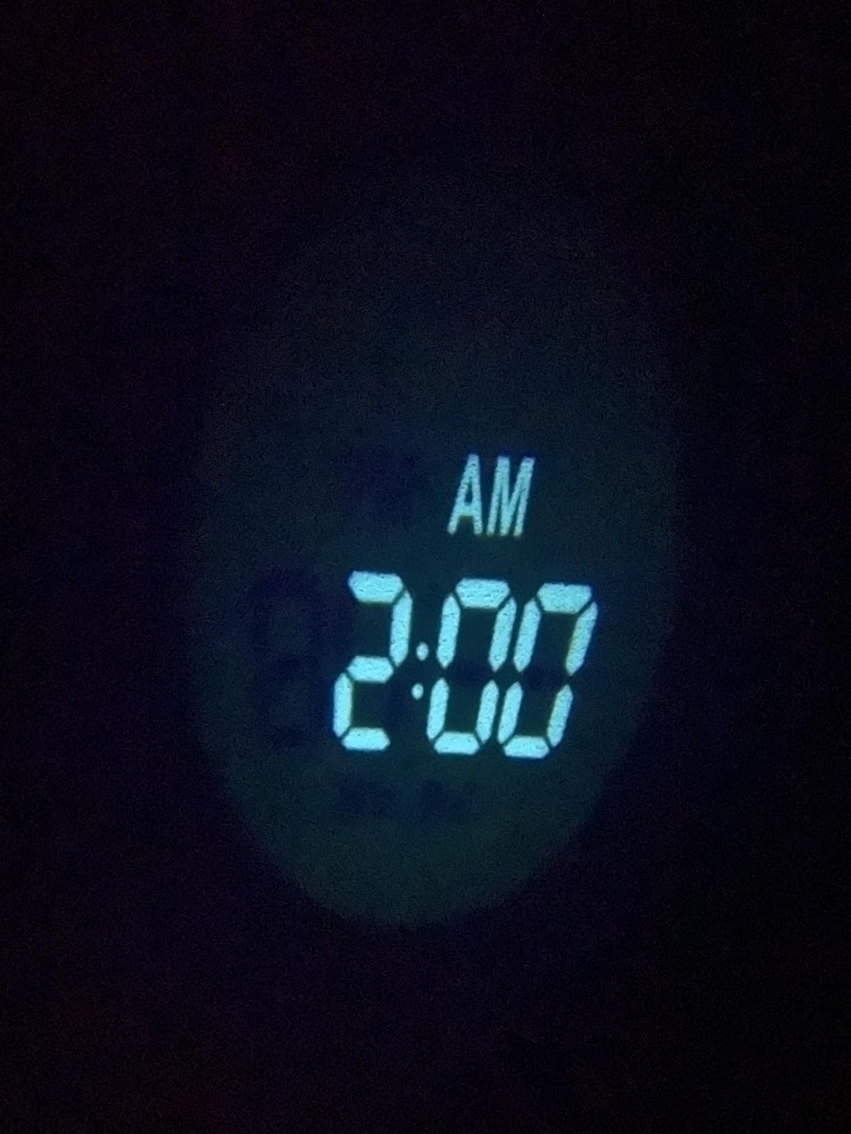 Mesqool Digital Projection Alarm Clock with Dual Alarms, 5 Levels Dimmer customer photo 2