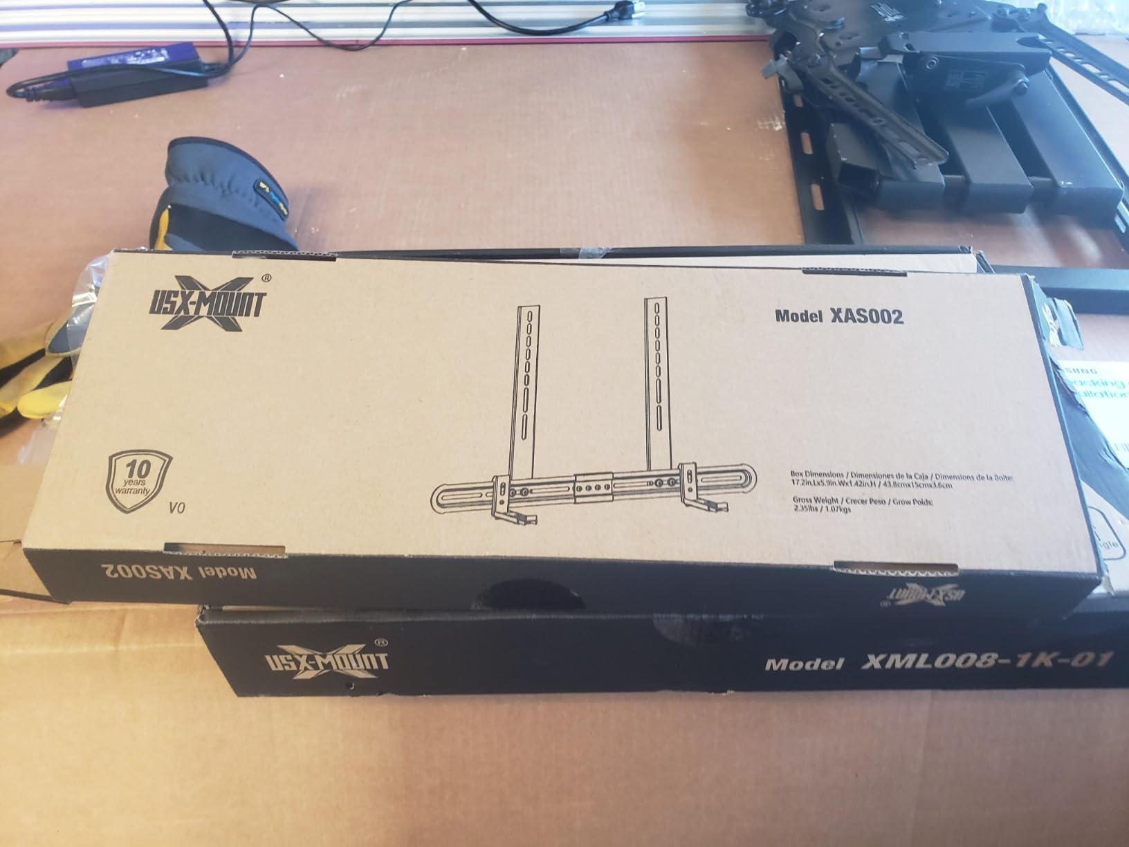 USX MOUNT Universal Soundbar Mount, Fits TV VESA 150-600mm, Up to 17.6 lbs customer photo 1