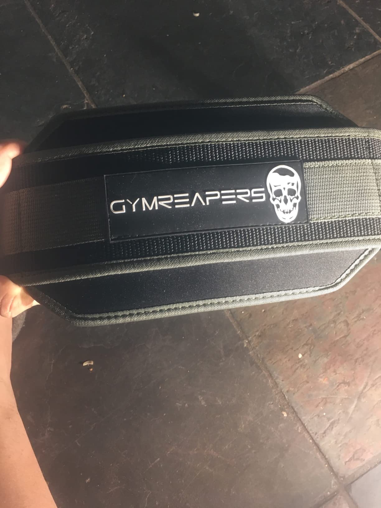 Gymreapers Dip Belt With Chain For Weightlifting, Pull Ups, Dips - Heavy Duty Steel Chain For Added Weight Training customer photo 1