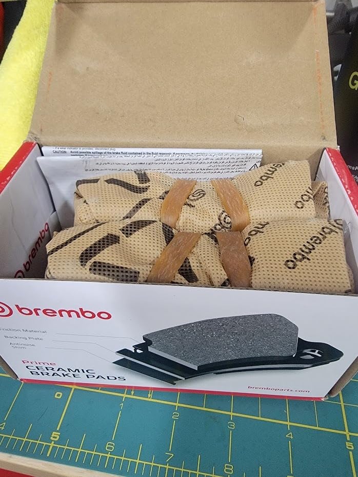 Brembo P11024N Premium Ceramic Rear Disc Brake Pad Set CADILLAC/CHEVROLET/CHRYSLER/DODGE/JEEP OE# 89047744 customer photo 1