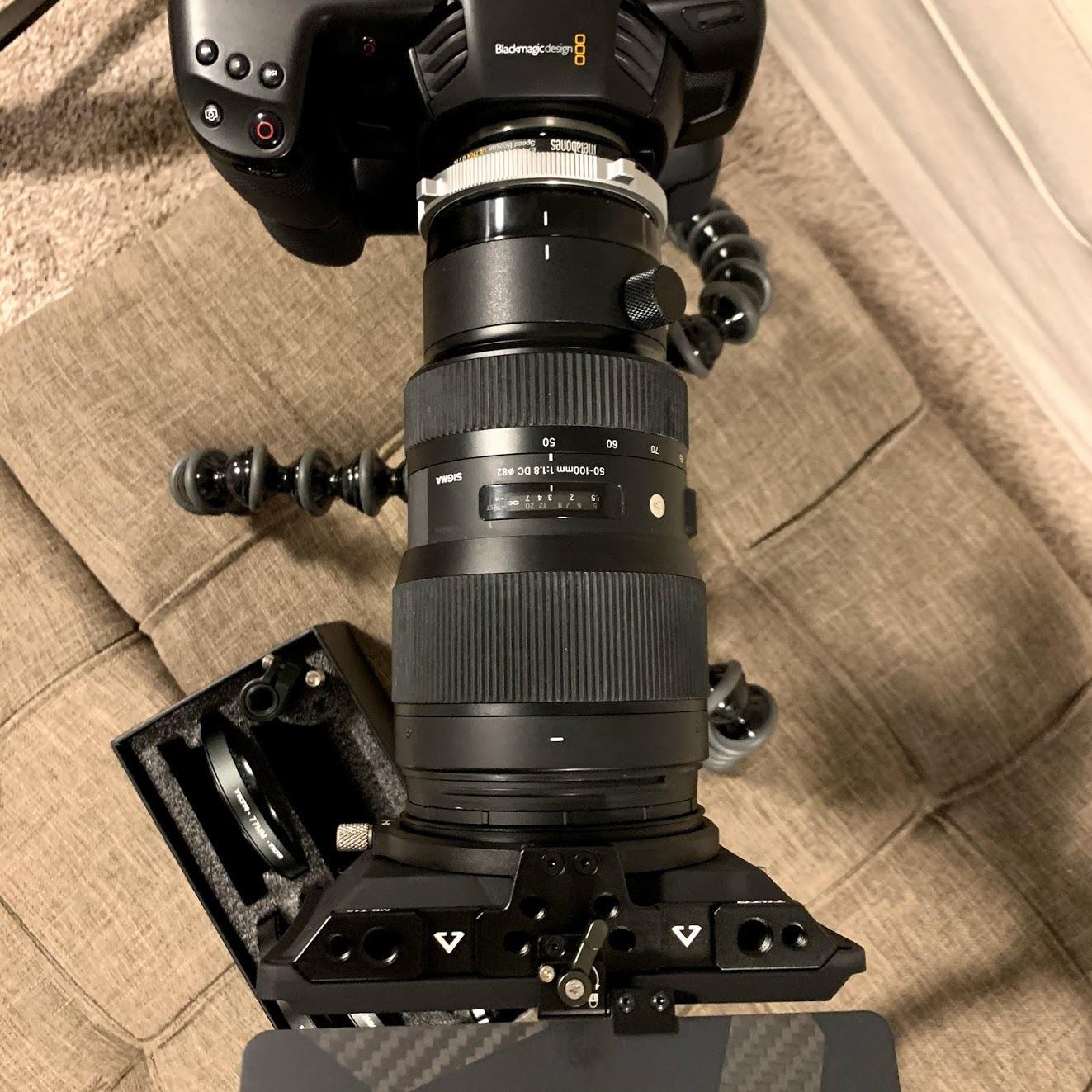 Tilta Mini Matte Box | 15mm Rod Adapter & 4 Lens Adapters | Lightweight | Filter Support | Top Flag | Dual Cold Shoe Mount | Designed for Mirrorless, DSLR | MB-T15 customer photo 2