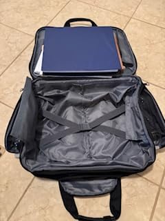 KROSER 17.3 Inch Rolling Laptop Computer Bag,Wheeled Briefcase,Roller case customer photo 1