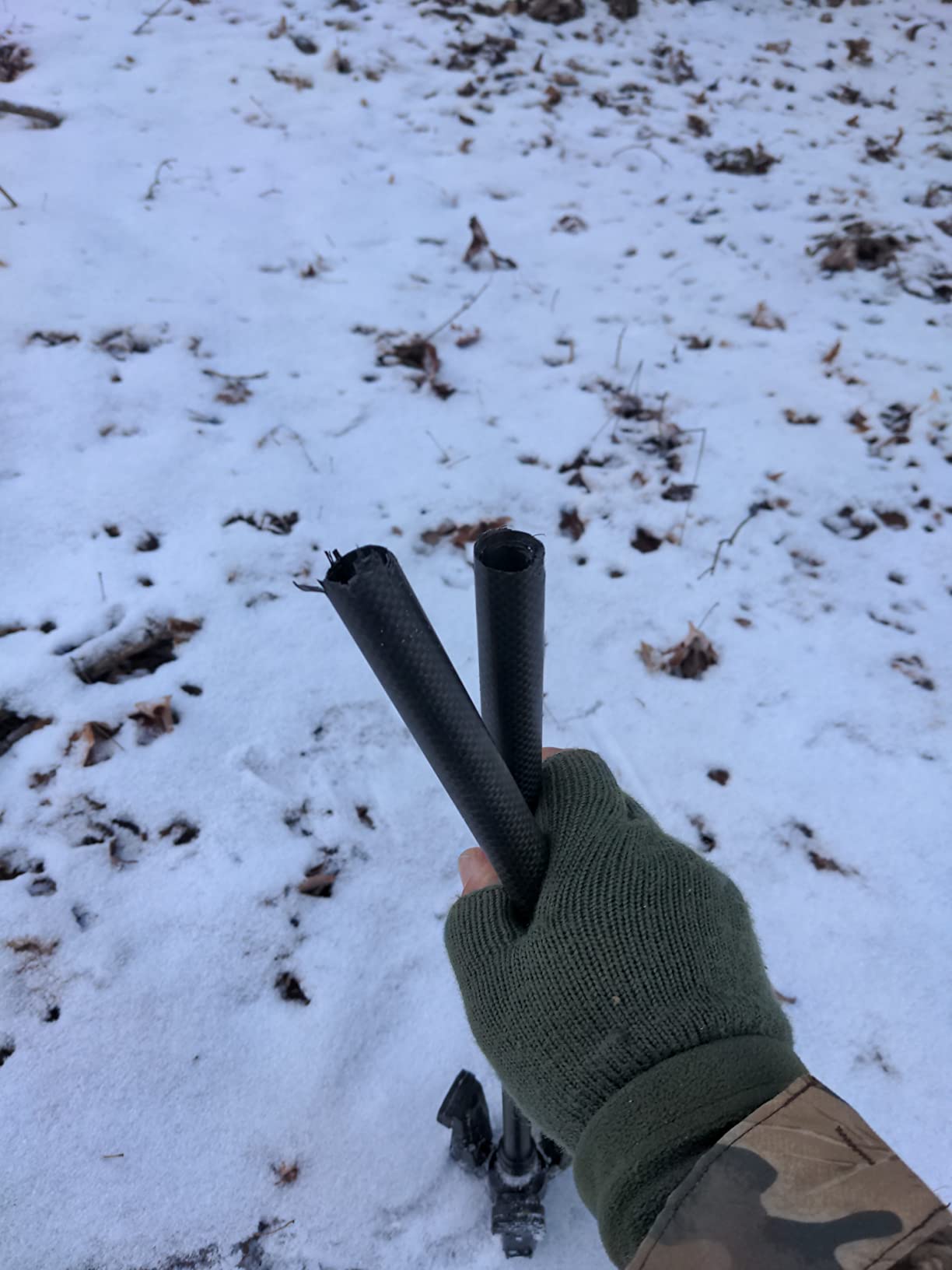 Vanguard VEO 2 CM-234TU Carbon Fiber Shooting Stick, Tri-Stand Base with Ball Joint, Rotating and Removeable U Shaped Yoke customer photo 1