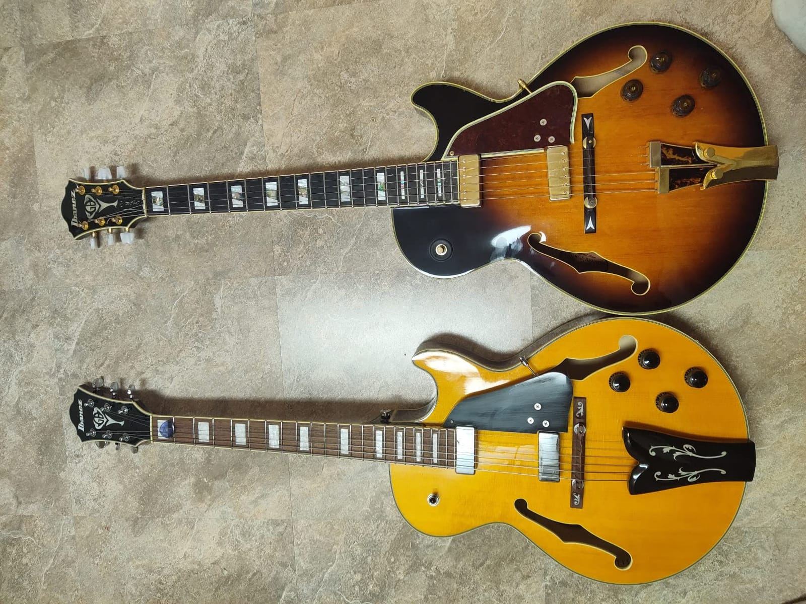 Ibanez George Benson Signature GB10EM - Antique Amber customer photo 2