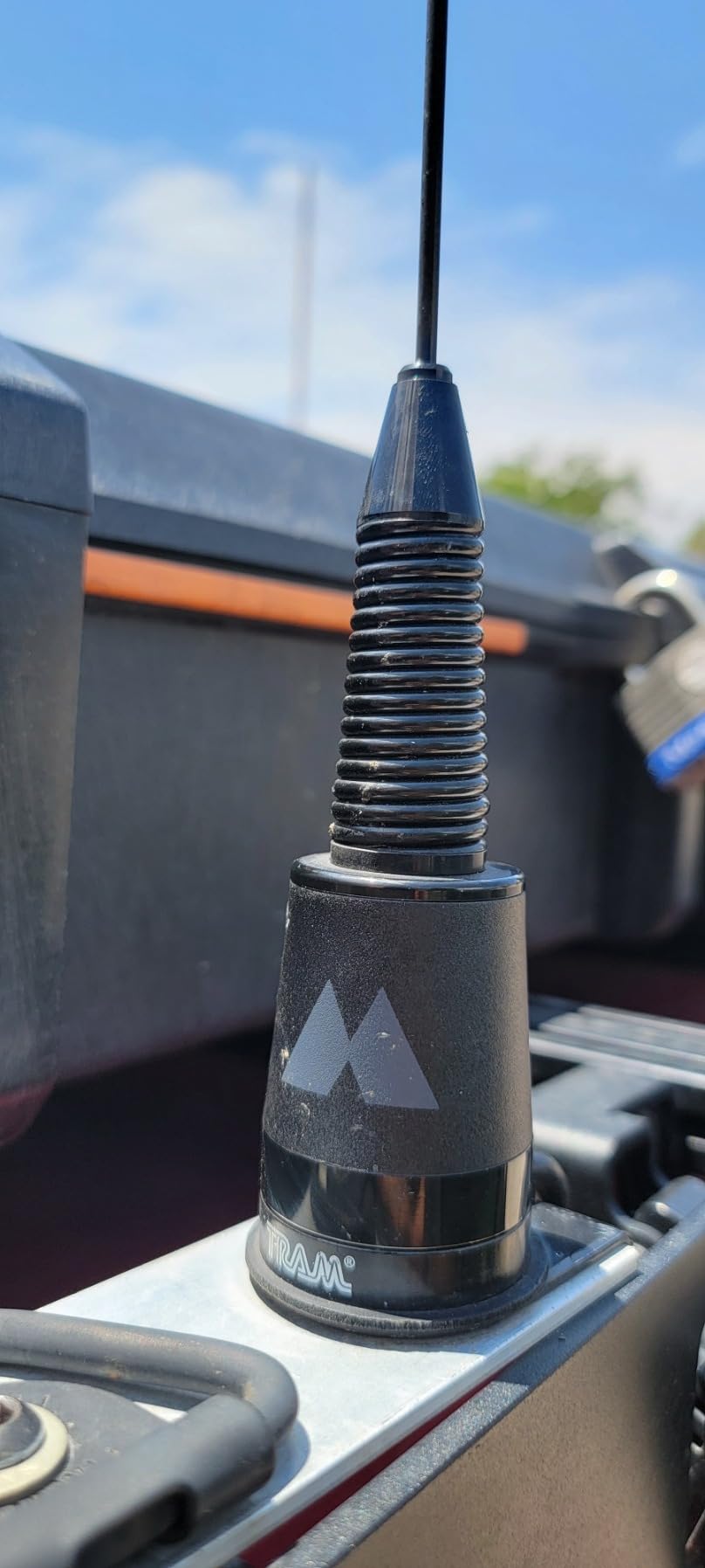 Midland MXTA26 MicroMobile 6DB Gain Whip Antenna with NMO - 32-inch, 5/8 Wave, 120W Max Power customer photo 2