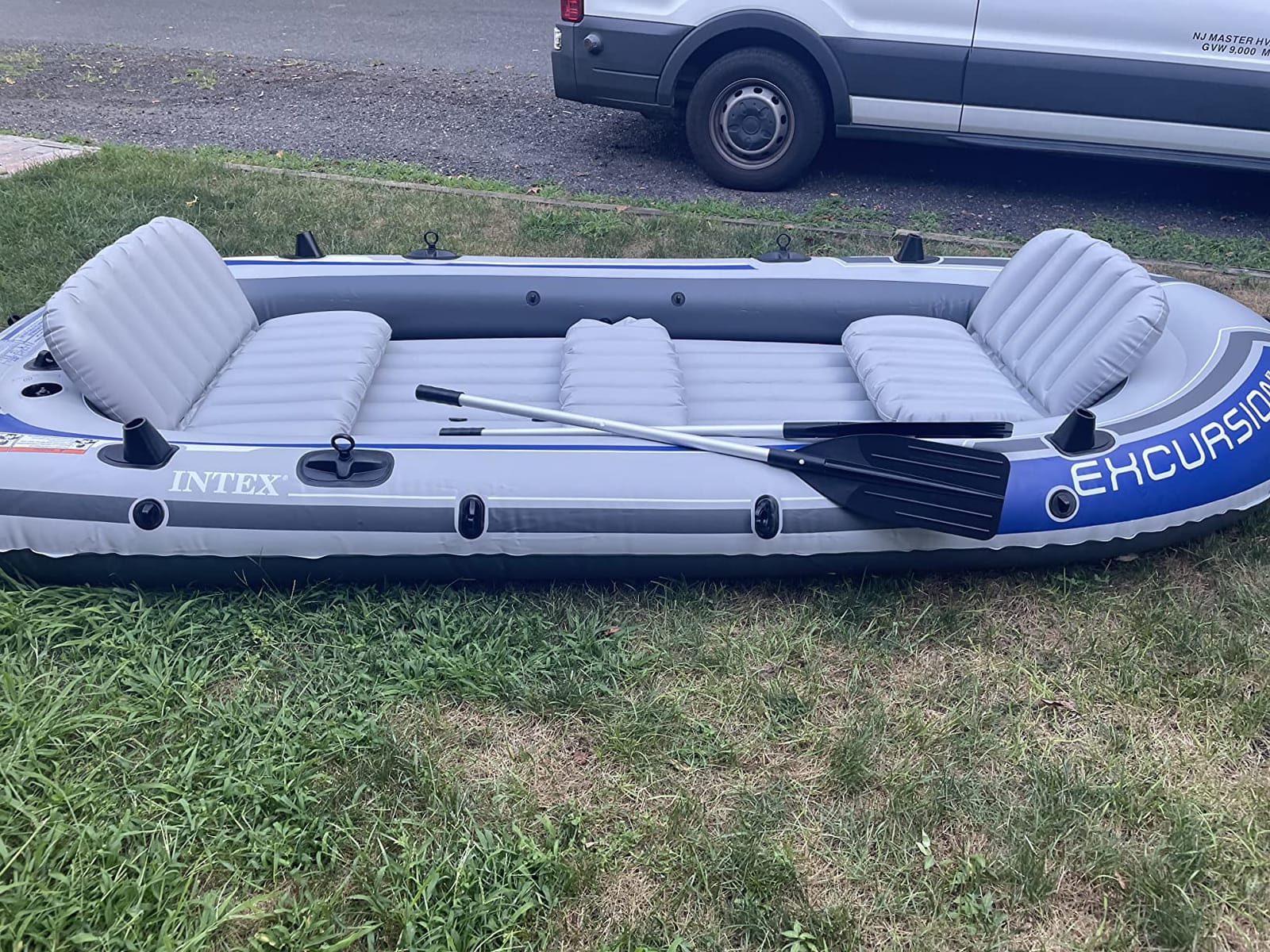 INTEX Excursion 5 with Trolling Motor customer photo 2