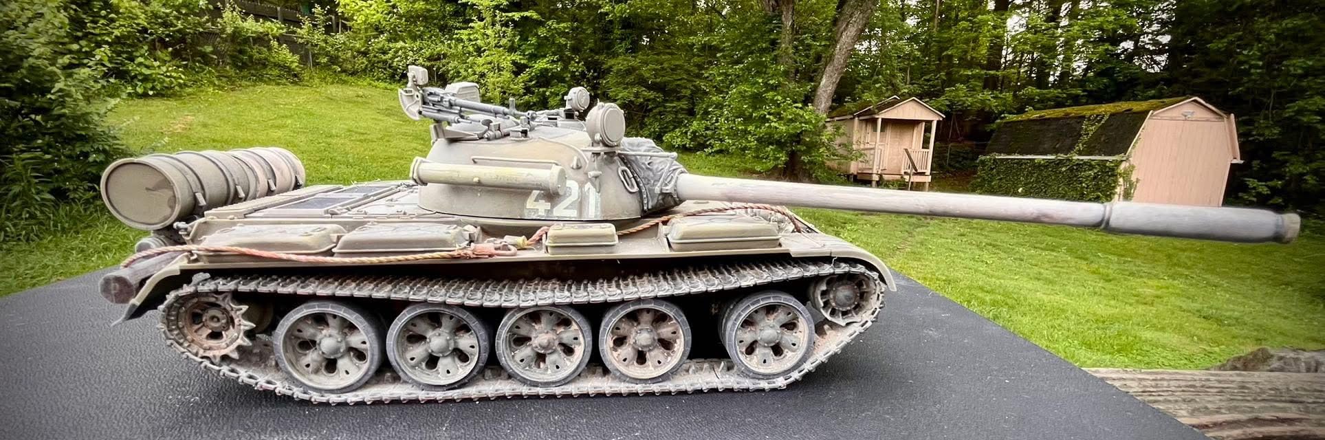 Tamiya 32598 Russian Medium Tank T55 1:48 Plastic Model Kit customer photo 2