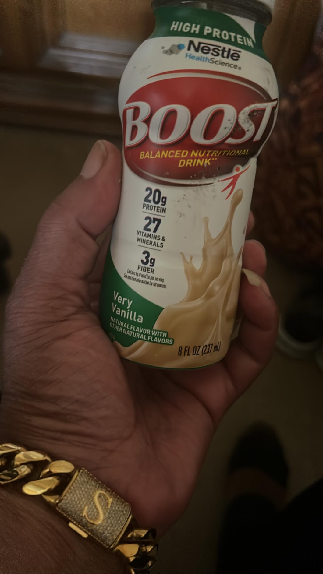 BOOST High Protein with Fiber Balanced Nutritional Shake, Vanilla, 24 pk | Ready to Drink, 20g Protein, 3g of Fiber, 8 FL OZ customer photo 2