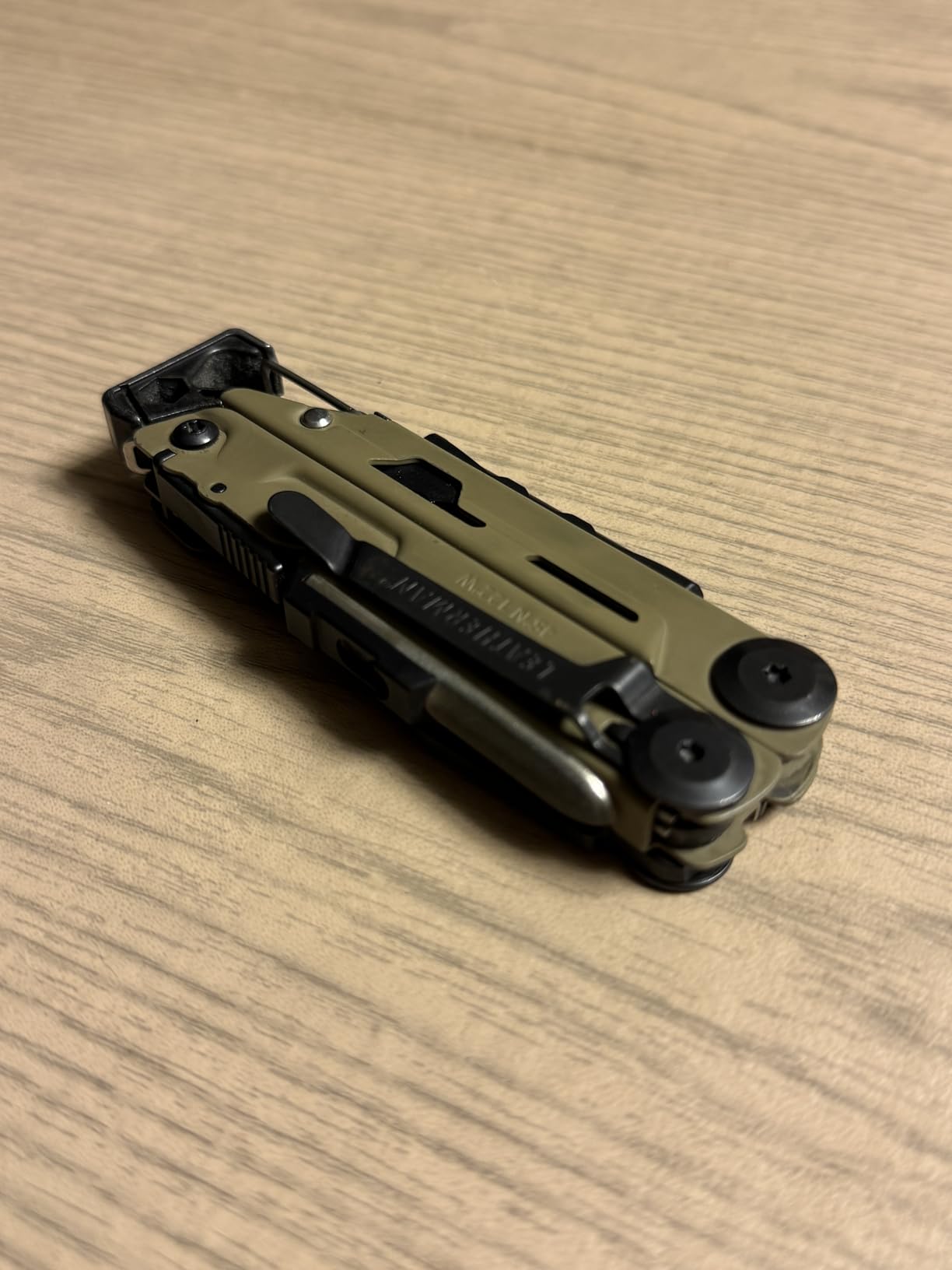 LEATHERMAN Signal 19-in-1 Multi-Tool, Topographical Print, Ferrocerium Fire Starter, Emergency Whistle and Diamond Sharpener, Camping and Survival, Topo Print Design, Made in USA customer photo 1