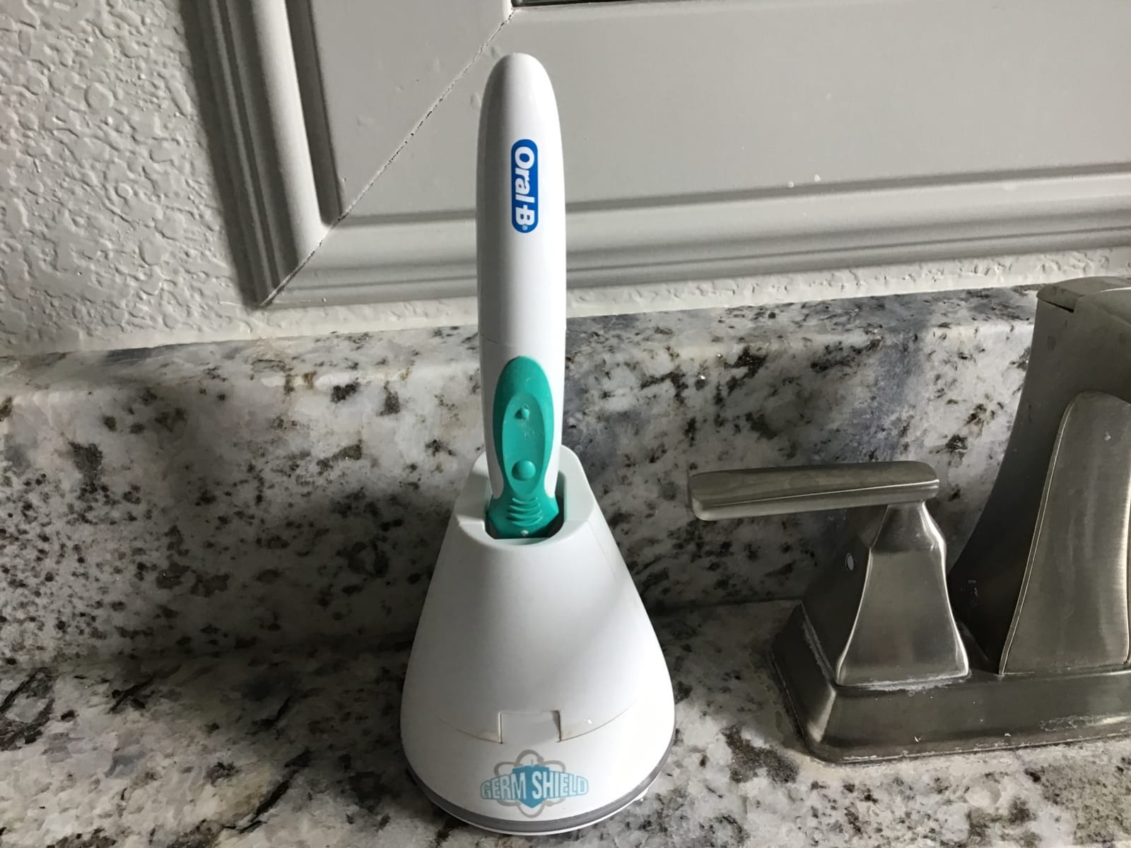 TAO Clean Germ Shield UV Toothbrush Sanitizer - Universal Cleaning Station that Accommodates all Manual and Electric Toothbrushes, Travel Friendly, Kills 99.9% of Germs customer photo 2