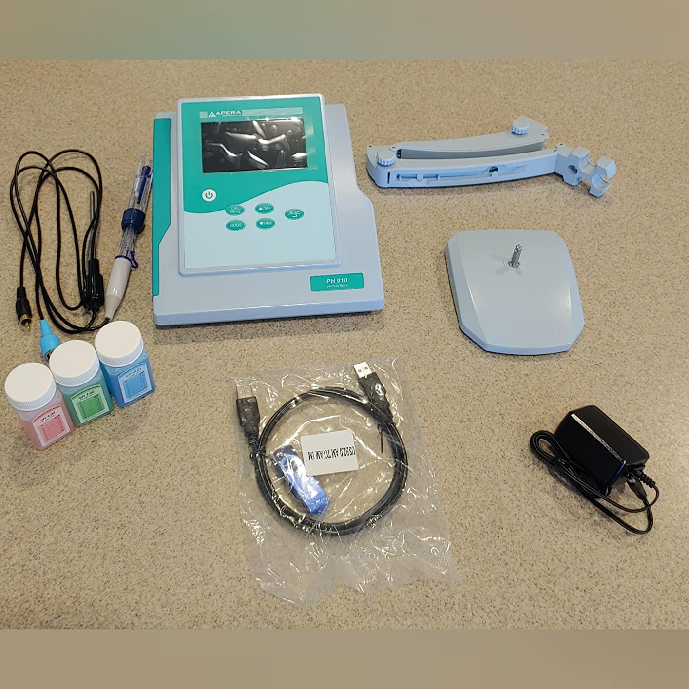 Apera Instruments PH910 Benchtop Lab pH Meter Kit with LabSen 211 Refillable Glass pH Electrode customer photo 2