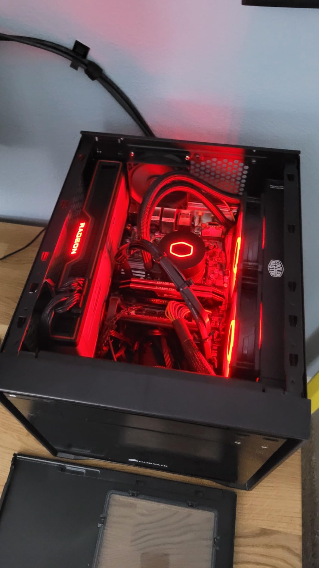 CoolerMaster MasterLiquid ML240L RGB V2, Close-Loop AIO CPU Liquid Cooler, Gen3 Dual Chamber Pump, 240mm Radiator, SickleFlow 120 PWM ARGB, AMD Ryzen AM5/AM4, Intel LGA1700/1200 (MLW-D24M-A18PC-R2) customer photo 2
