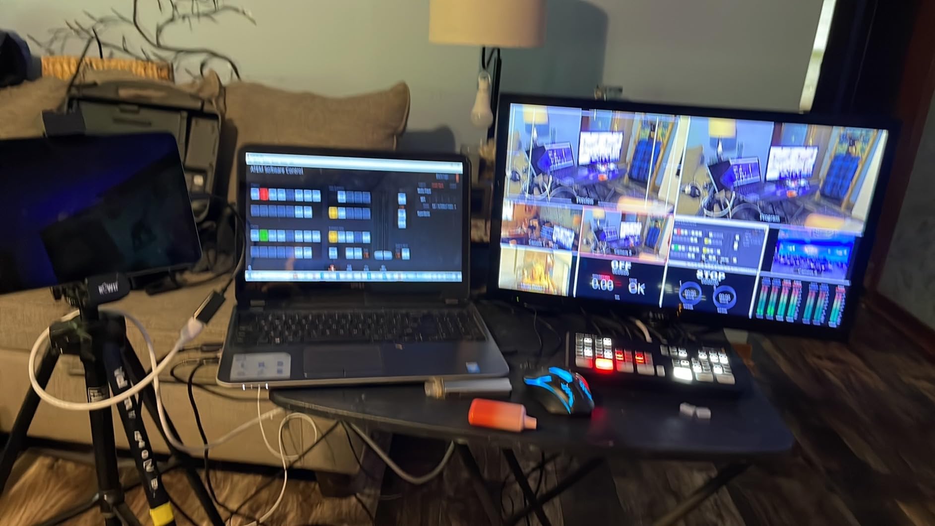 Blackmagic Design ATEM Mini Pro HDMI Live Stream Switcher | 4-input HDMI live production switcher with built-in streaming, recording, and multiview customer photo 1