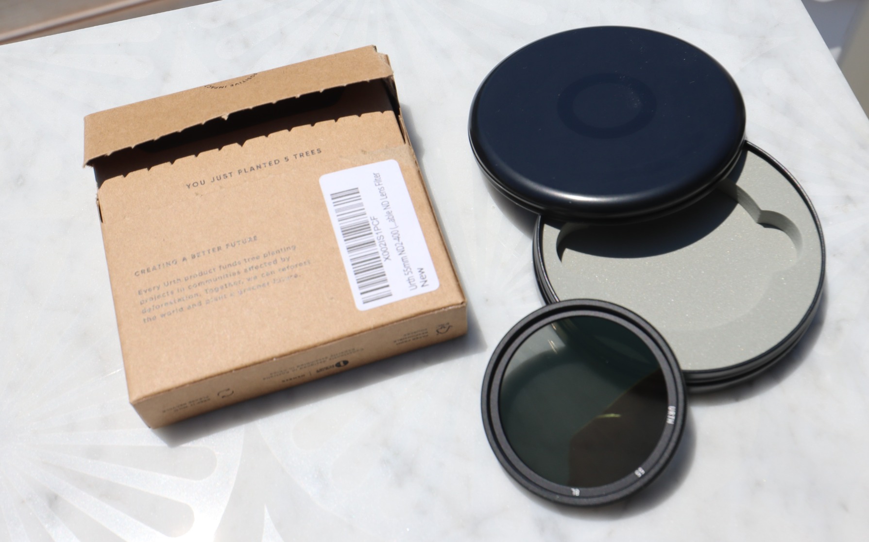 Urth 43mm ND2-400 Variable ND Lens Filter customer photo 2