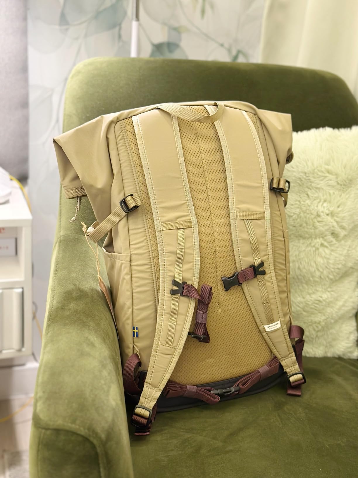Fjallraven High Coast Foldsack 24 Backpack - Lightweight, Quick-Dry Fabric, Water-Resistant Design - Hiking, Travel, Black customer photo 1