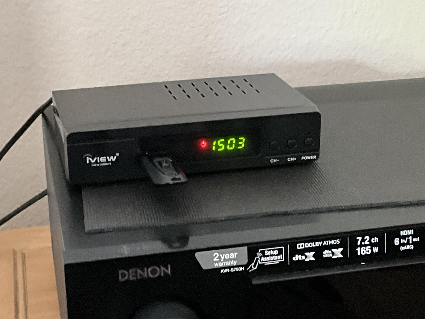 iView 3300STB ATSC Converter Box with Recording, Media Player, Built-in Digital Clock, Analog to Digital, QAM Tuner, HDMI, USB customer photo 1