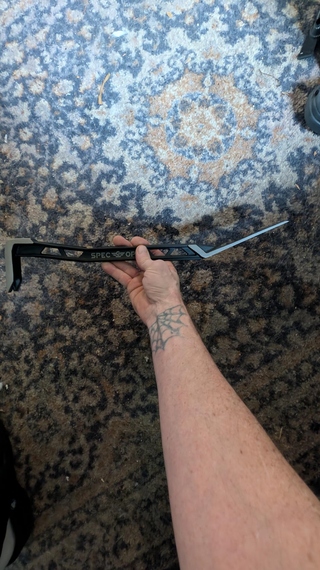 Spec Ops Tools Pry Bar, Crowbar for Demolition & Nail Pulling, High-Carbon Steel, 30