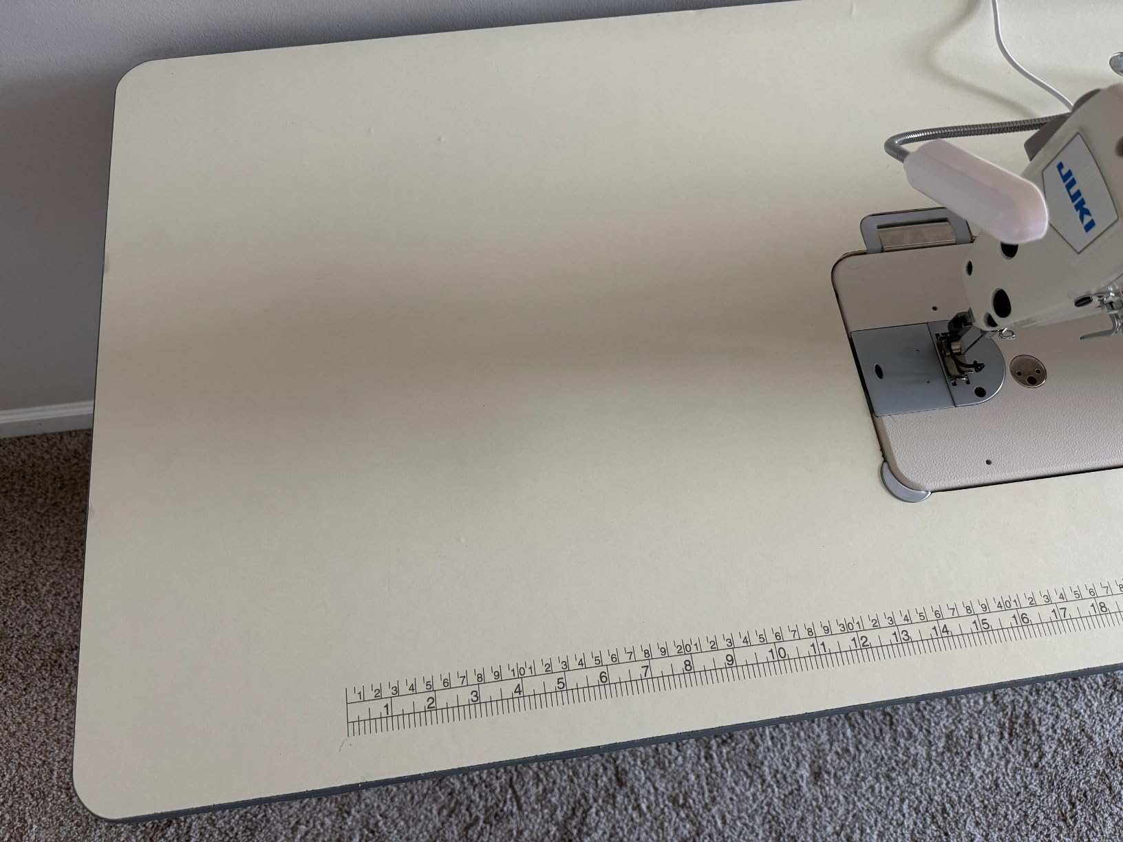 Juki Heavy Material Industrial Straight Stitch Sewing Machine, Table & Servo Motor Assembly Required. customer photo 2