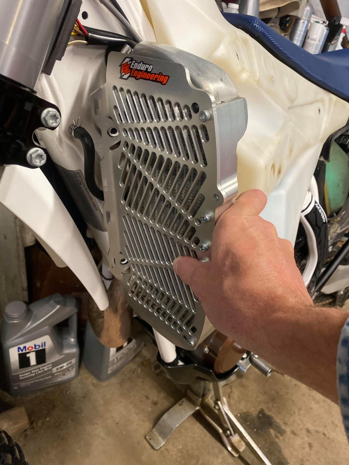 Enduro Engineering Billet Radiator Guards Compatible for 2016-2024 KTM/Husqvarna/GasGas customer photo 2