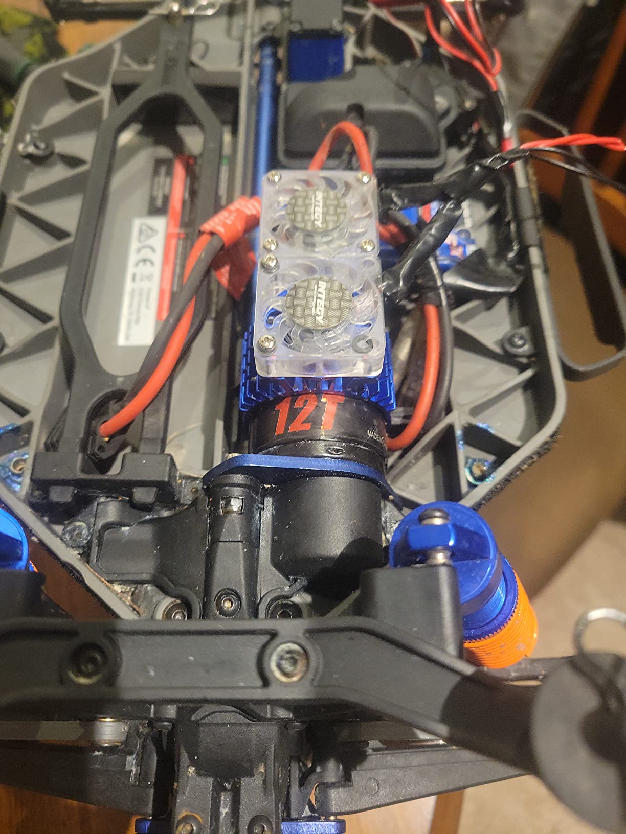 INJORA 550 3-Slot Waterproof Brushed Motor for 1/10 RC Car (12T) customer photo 1