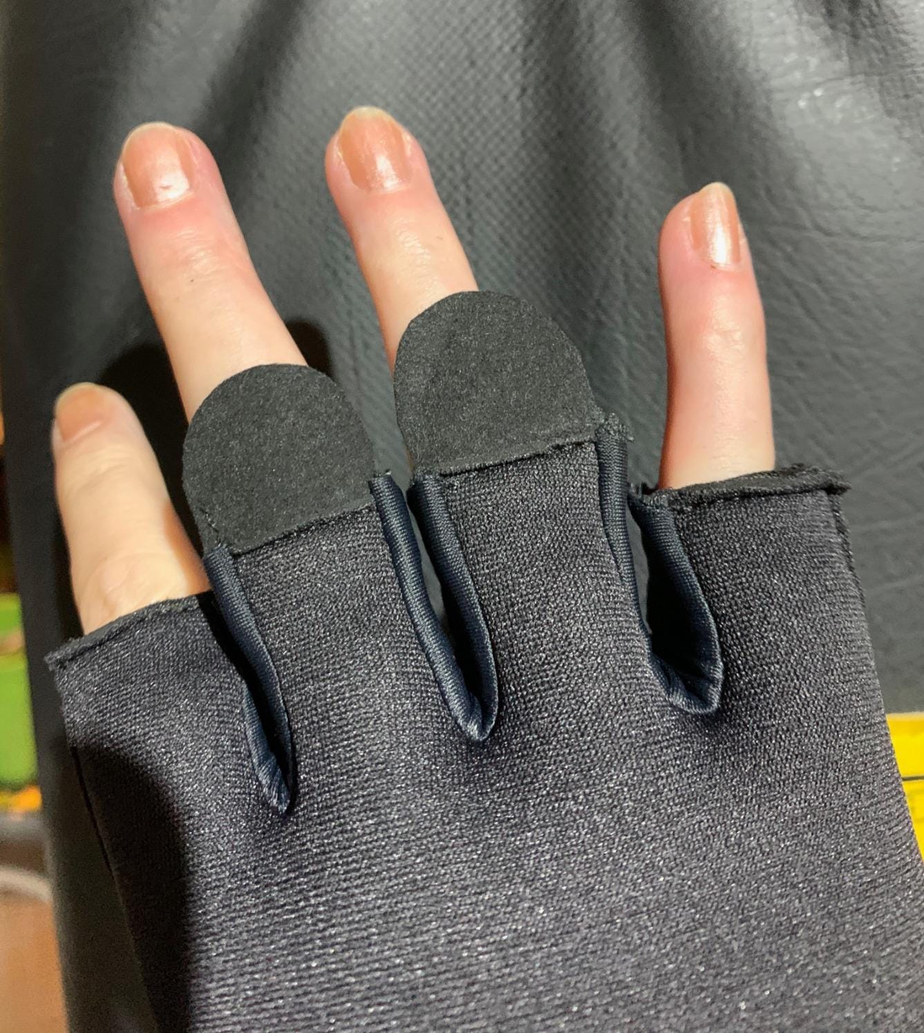 WYOX Neoprene Gel Boxing Hand Wraps Inner Gloves for Men & Women - 80cm/31in Quick Wrist Strap, Padded Knuckle Protection, Fingerless MMA Muay Thai Kickboxing Wraps customer photo 2