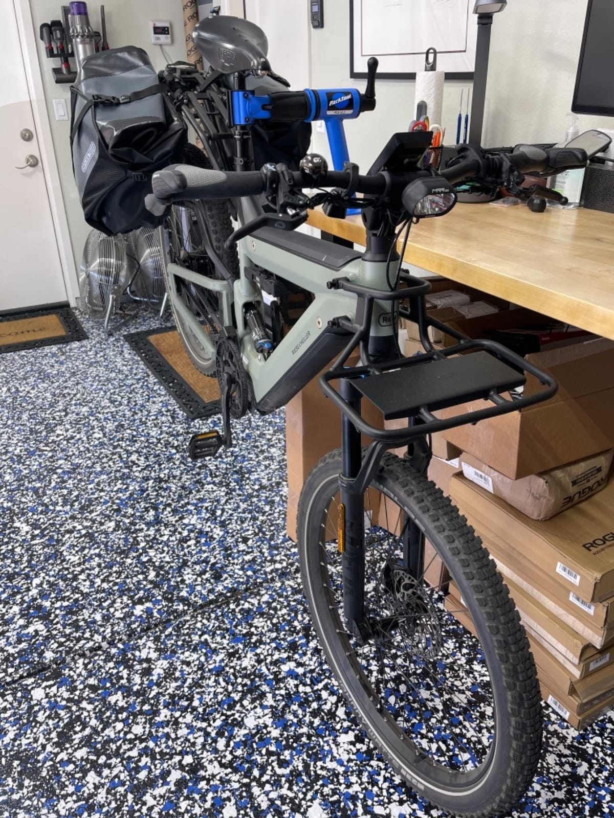Park Tool PCS-12.2 Home Bicycle Mechanic Bench Mount Repair Stand customer photo 1