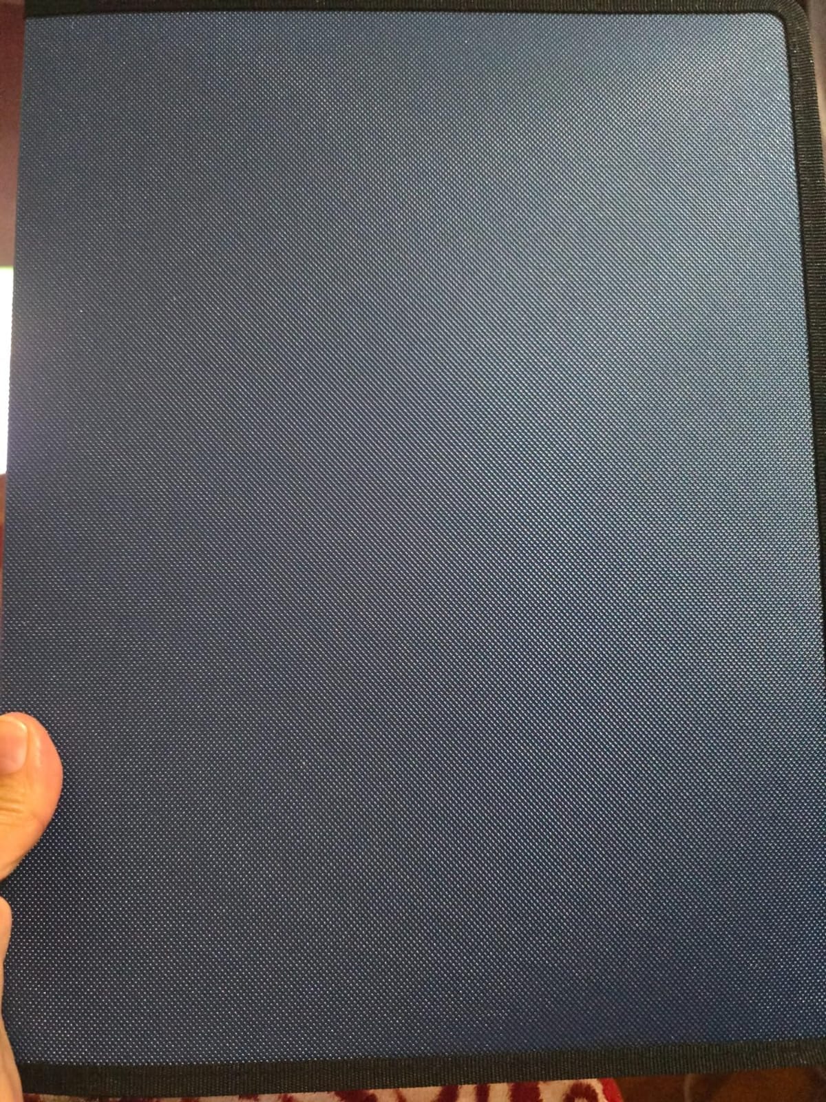 Dunwell 9x12 Art Portfolio Binder, 24 Pockets, Displays 48 Pages - Black Mounting Paper Included, Acid-Free Poly Presentation Book, Portfolio Binder for Artwork customer photo 1