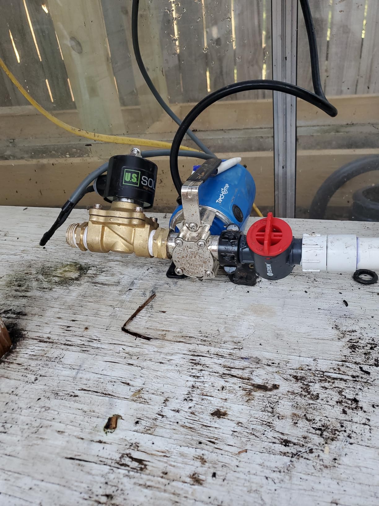 TecHome Water Pump Water Transfer Pump, 115V Electric Garden Hose Pump. | 1/10HP 330GPH , with Suction Hose Kit. customer photo 2