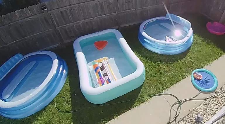 Toysical Inflatable Pool for Kids and Adults with Pump - 118 x 72 x 22 - More Durable Than Other Blow up Pools for Adults - Includes Patches customer photo 1