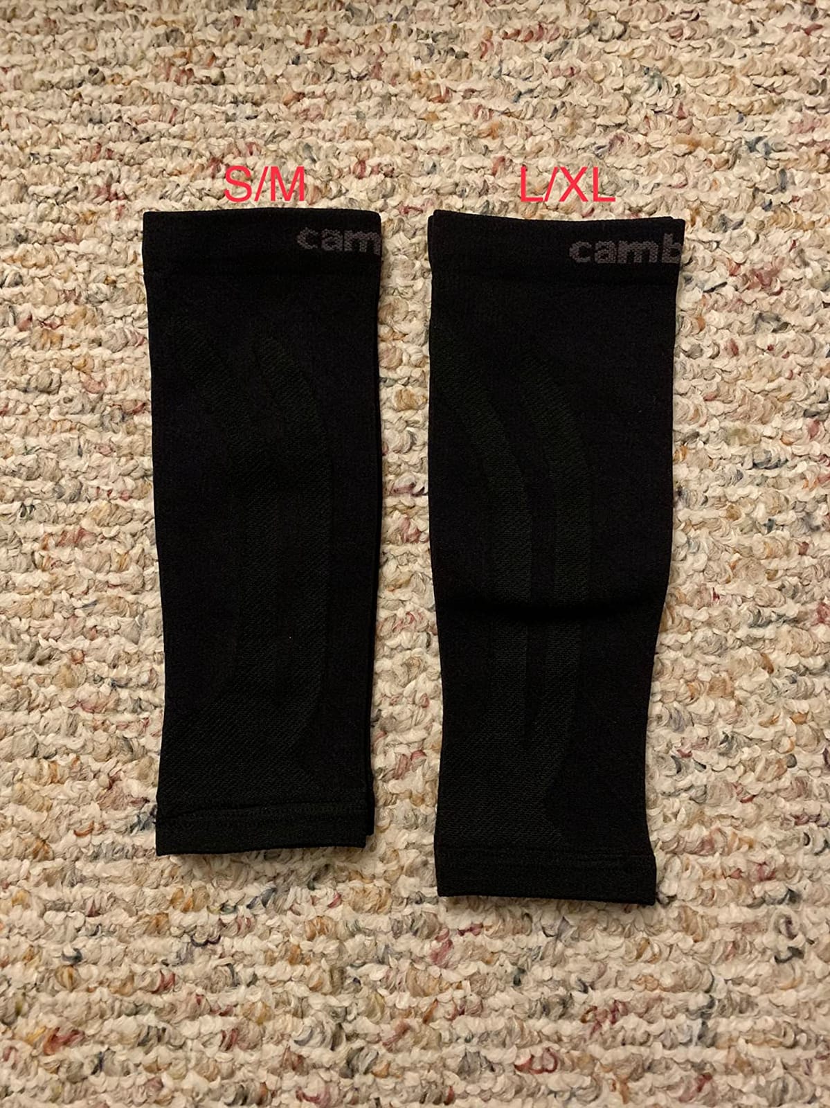 CAMBIVO Calf Compression Sleeve 3 Pairs Footless Compression Socks Running | Leg Sleeves for Men & Women, 15-20mmHg, Shin Splints Relief & Recovery, Fitness, Cycling, Varicose Veins, Travel, Nurse customer photo 2
