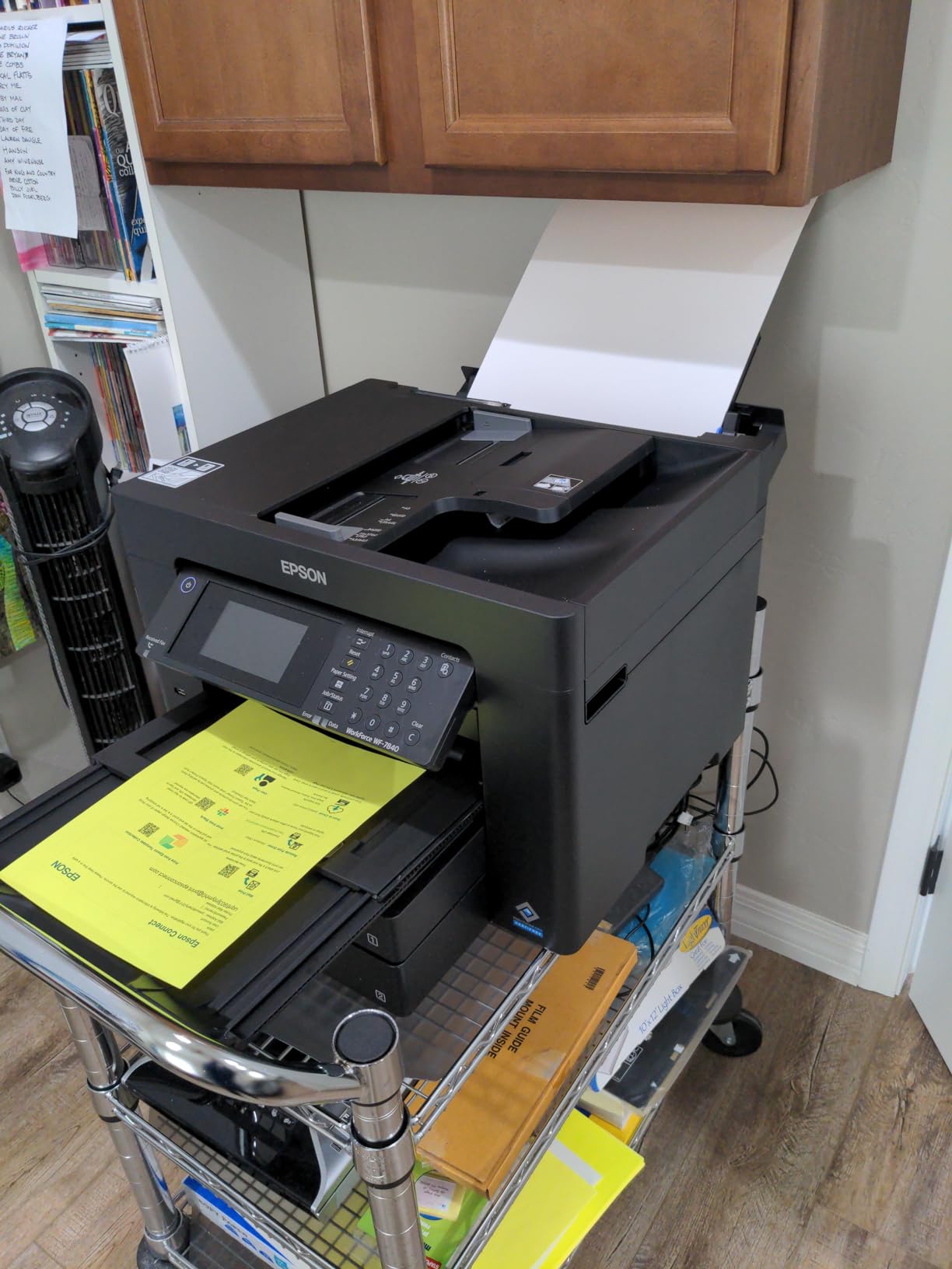 Epson Workforce Pro WF-7840 Wireless All-in-One Wide-Format Inkjet Printer customer photo 2