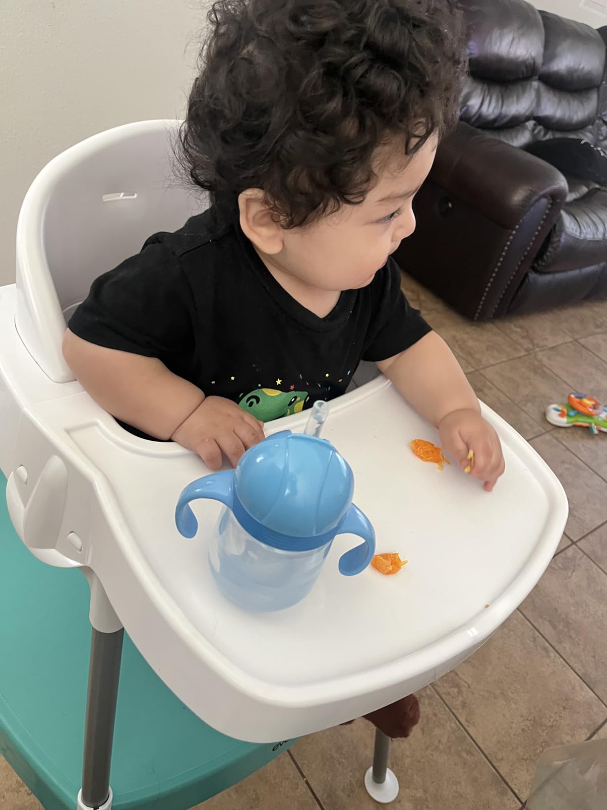Evenflo Eat and Grow 4-in-1 Convertible High Chair (Prism Triangles) customer photo 2