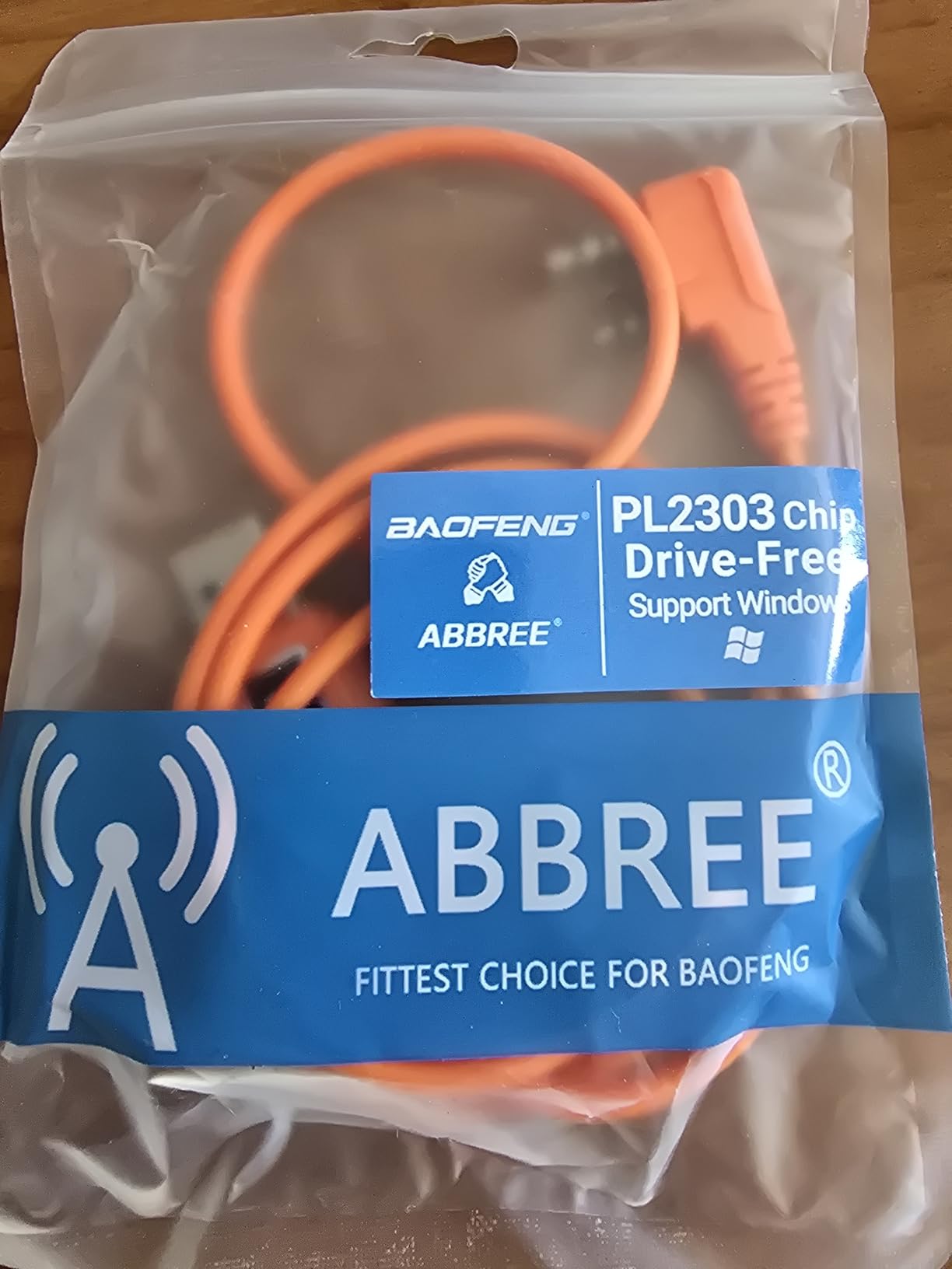BAOFENG USB Programming Cable CH340 Chip Compatible UV-5R Mini BF-F8HP Pro 5RM UV-32 DM32 K5PLUS GMRS GM-15PRO UV-5G Plus GM21 AR-152 UV-21R Quansheng UV-K5 8 Ham Radio Accessories customer photo 2