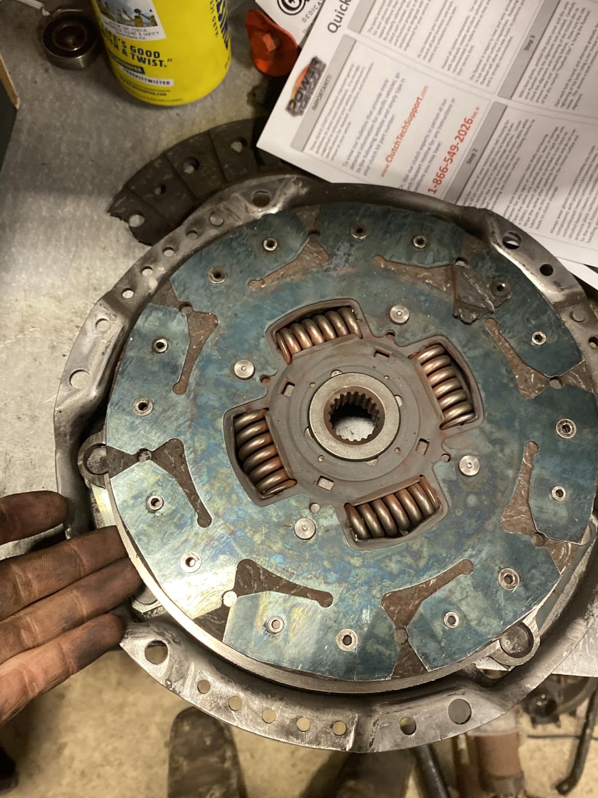 CMPRO Stage 2 Clutch Kit & Flywheel fits Civic Del Sol 1.5L 1.6L 1.7L | Performance Clutch fits DX EX Special Edition GX HX LX Reverb Si Value Package CX EX-R S VX | Off-Road & Track Use customer photo 2