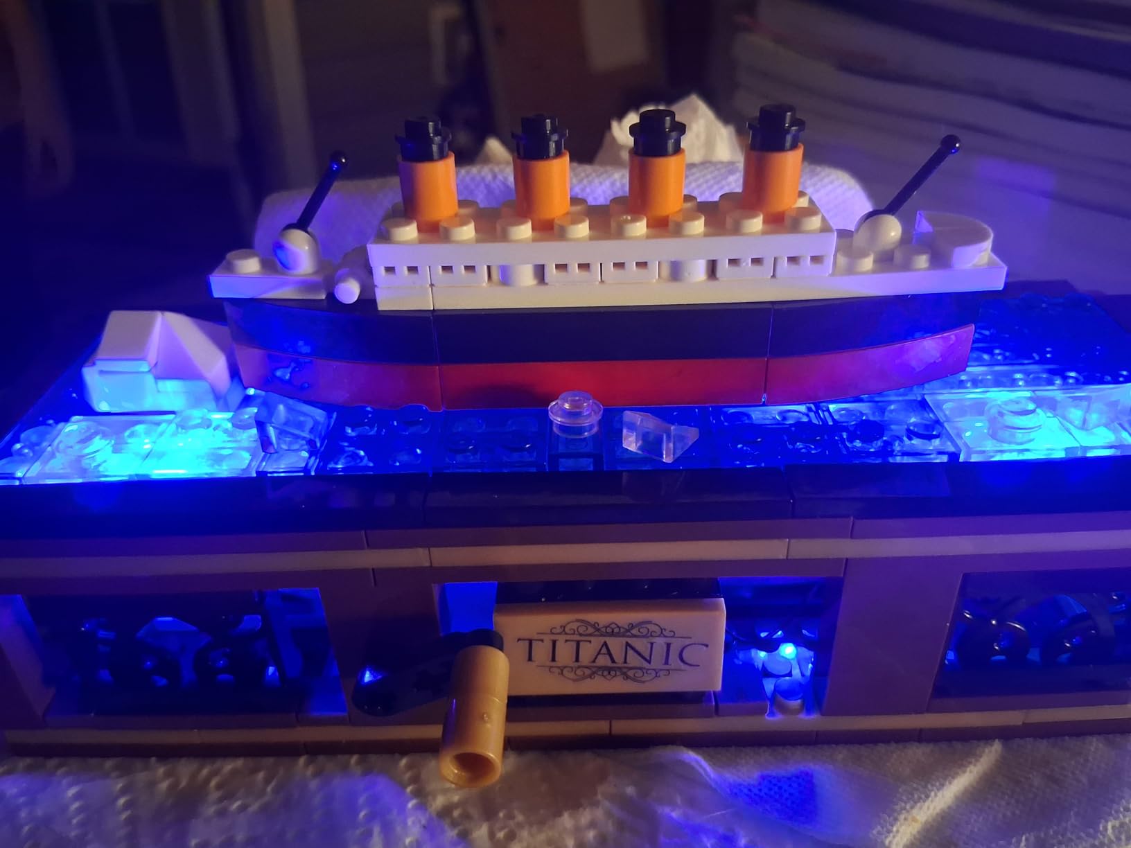 Brick Loot Titanic Building Set, 217-Pcs Historic Ocean Liner Brick Display customer photo 1