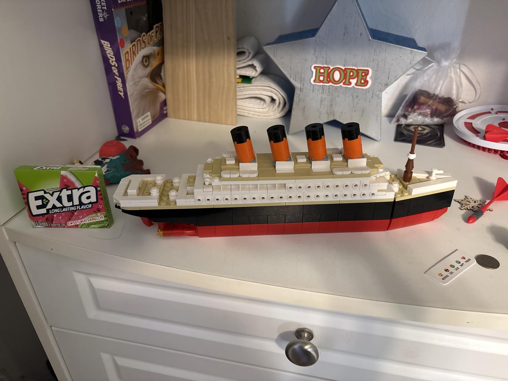 Brick Loot Titanic Building Set, 217-Pcs Historic Ocean Liner Brick Display customer photo 2