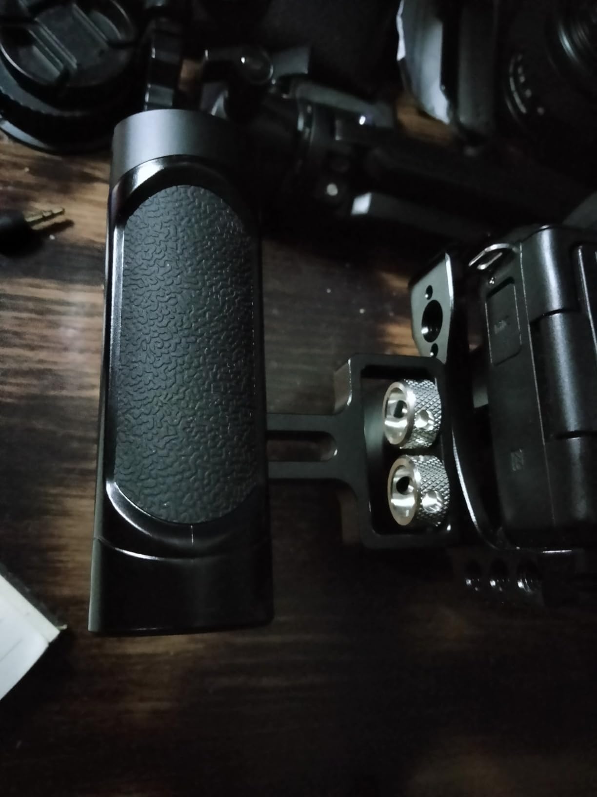 SMALLRIG Mini Side Handle Handgrip with Dual 1/4