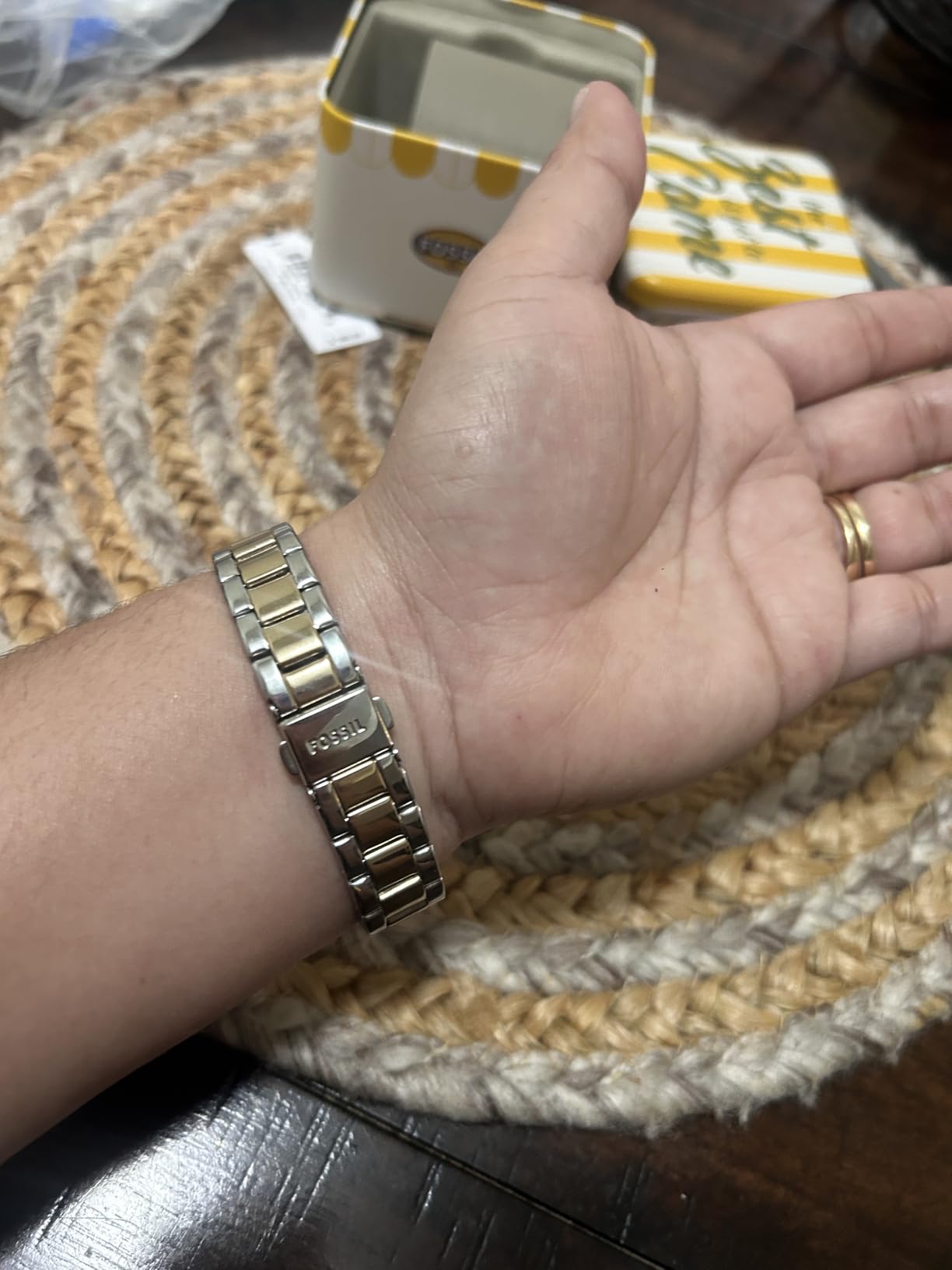 Fossil Women's Watch, Scarlette Quartz Stainless Steel Three-Hand Watch for Women customer photo 1