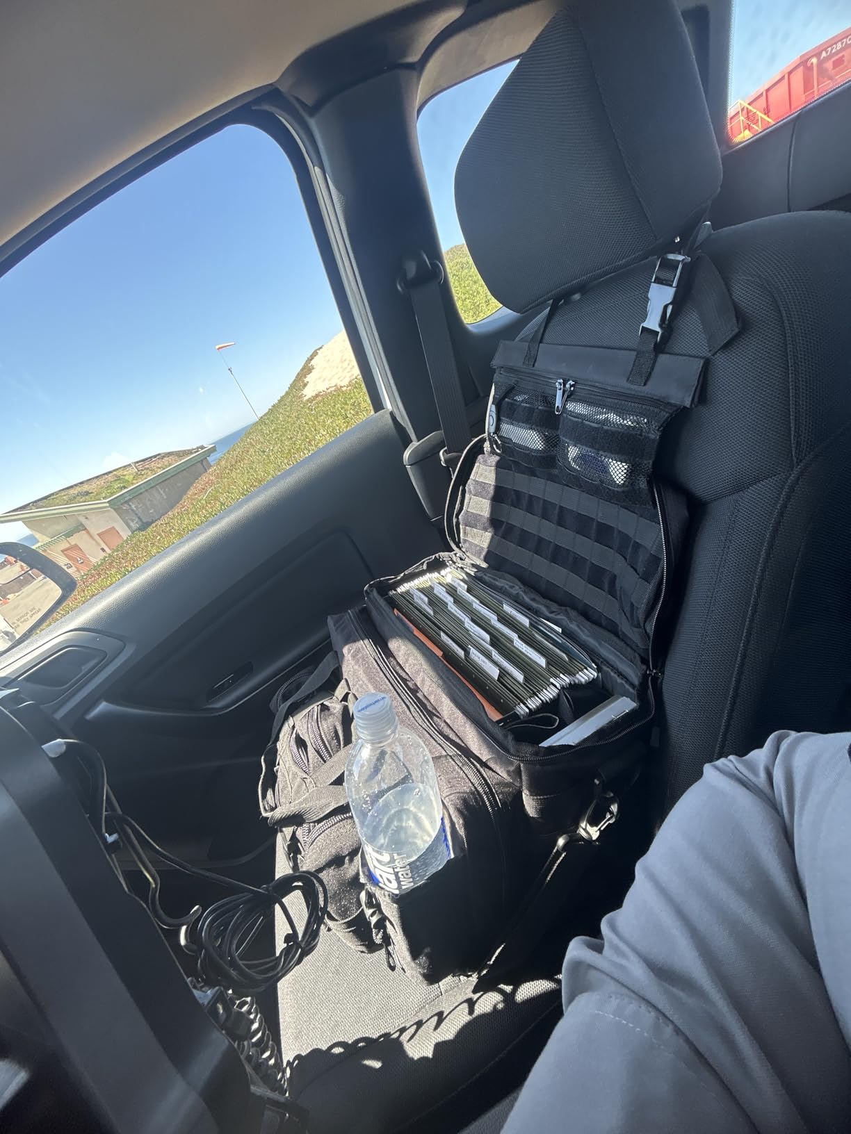 Tidify Patrol Bag Used By Law Enforcement Police Gear and Military Grade - Water Resistant Heavy Duty Car Front Seat Organizer with Multiple Storage Space customer photo 1