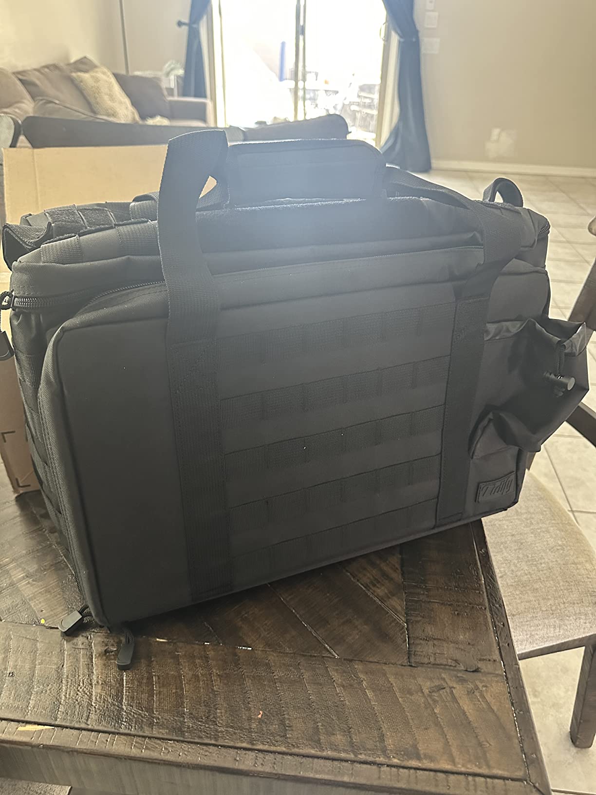 Tidify Patrol Bag Used By Law Enforcement Police Gear and Military Grade - Water Resistant Heavy Duty Car Front Seat Organizer with Multiple Storage Space customer photo 2