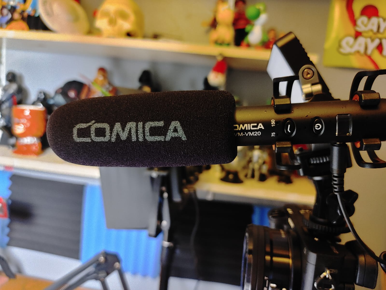 COMICA VM20 Shotgun Microphone for Camera, Super-Cardioid Camera Microphone with Rycote Shockmount customer photo 1