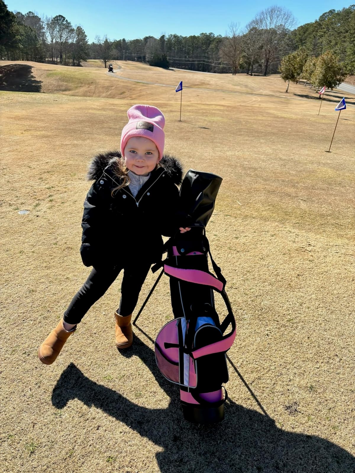 Golf Girl Junior Girls Golf Set V3 with Pink Clubs and Bag, Right Hand customer photo 1