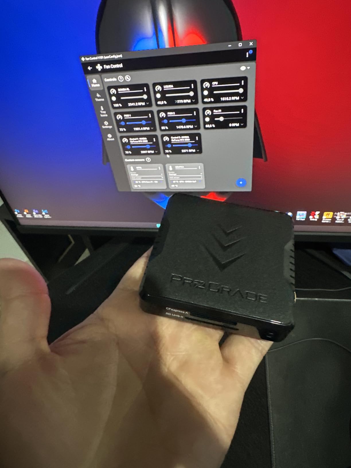 CFexpress Type A and SDXC/SDHC UHS-II Card Reader with Two Slots | USB 3.2 Gen 2 | by ProGrade Digital (PG09) | Up to 10Gb/s transfer speeds customer photo 2
