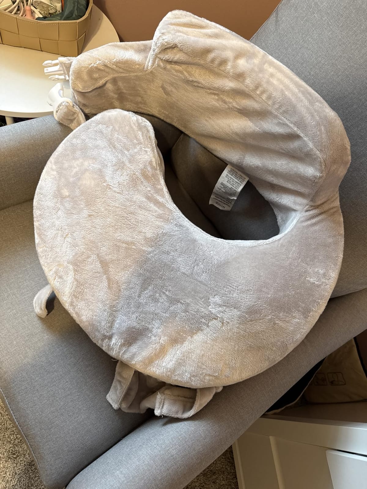 My Brest Friend Super Deluxe Nursing Pillow - Platinum customer photo 1