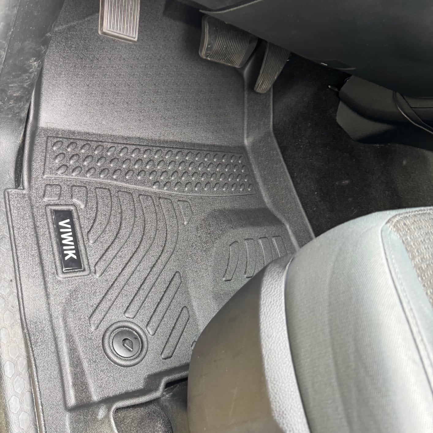 VIWIK Floor Mats Compatible for Toyota Highlander 7/8 Seat 2014-2019 customer photo 1