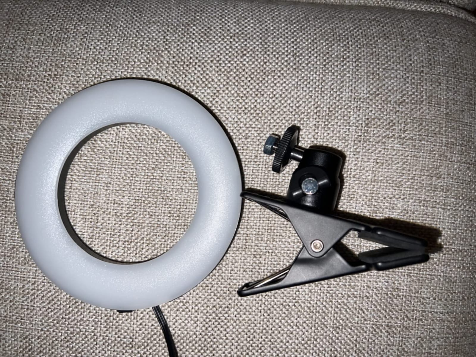 Cyezcor Video Conference Lighting Kit, Ring Light for Monitor Clip On customer photo 1