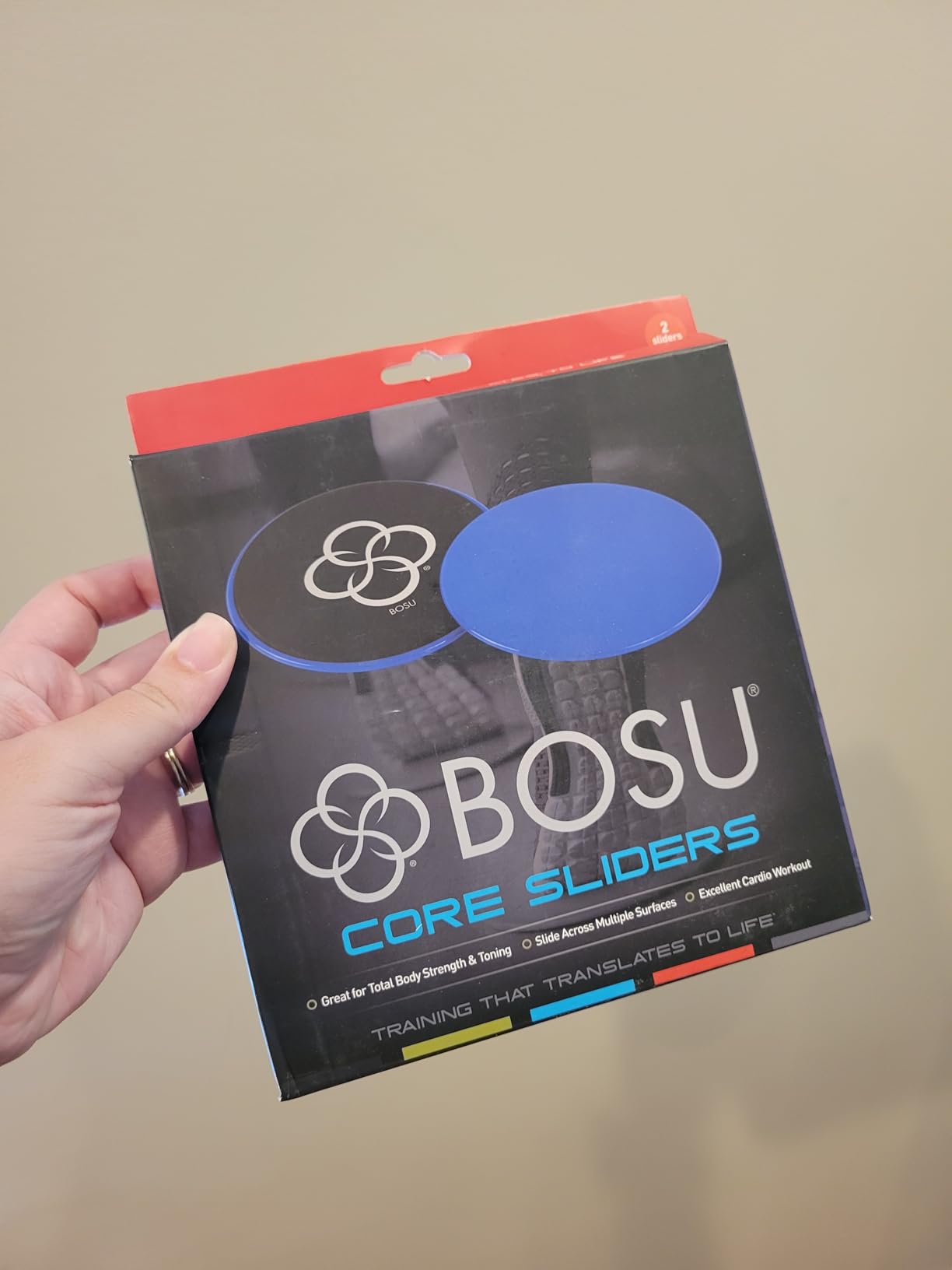 BOSU Core Sliders customer photo 2