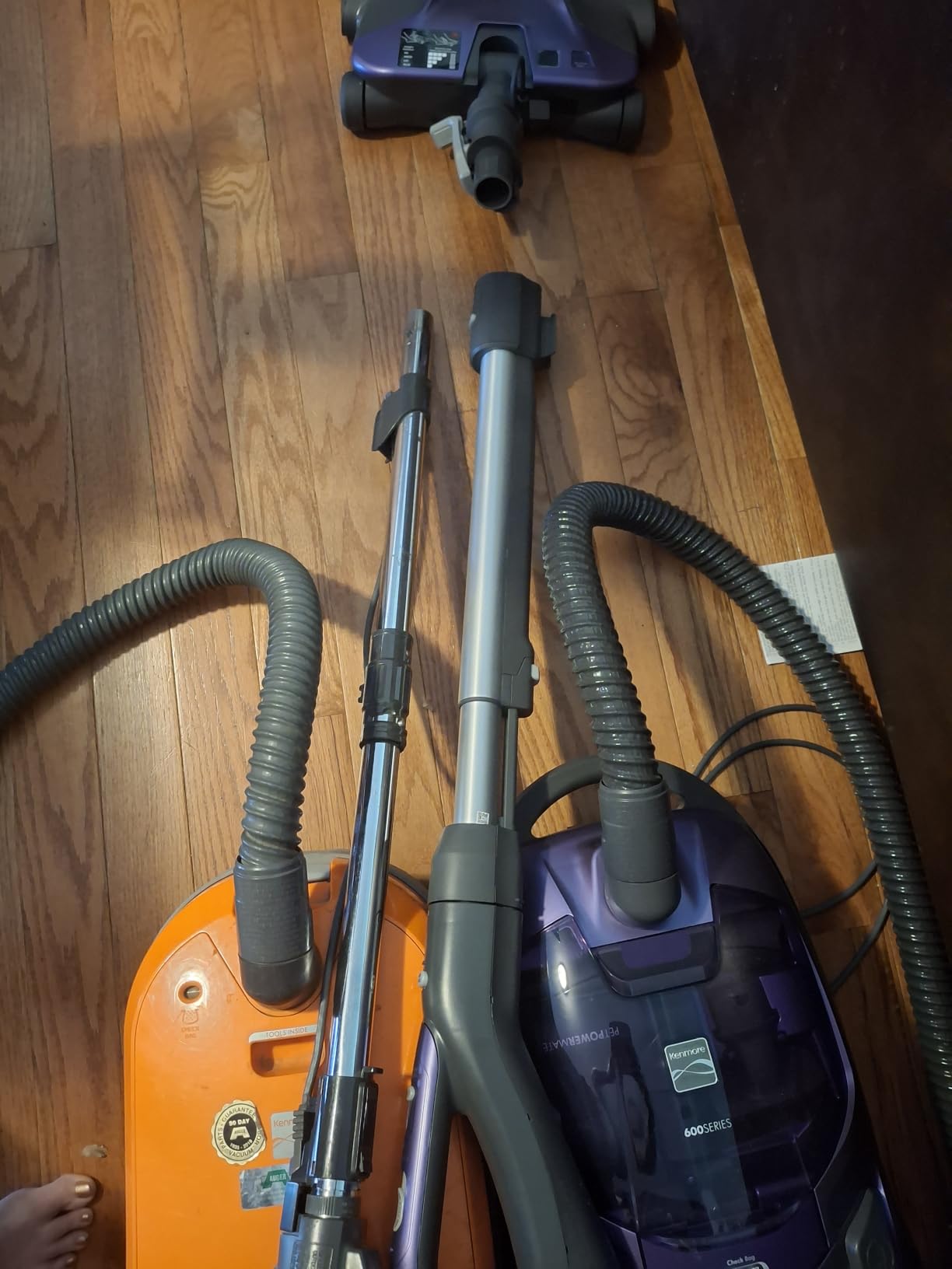 Kenmore Pet Friendly Lightweight Bagged Canister Vacuum Cleaner | Extended Telescoping Wand, HEPA, 2 Motors, Retractable Cord, and 4 Cleaning Tools - BC3005 customer photo 1