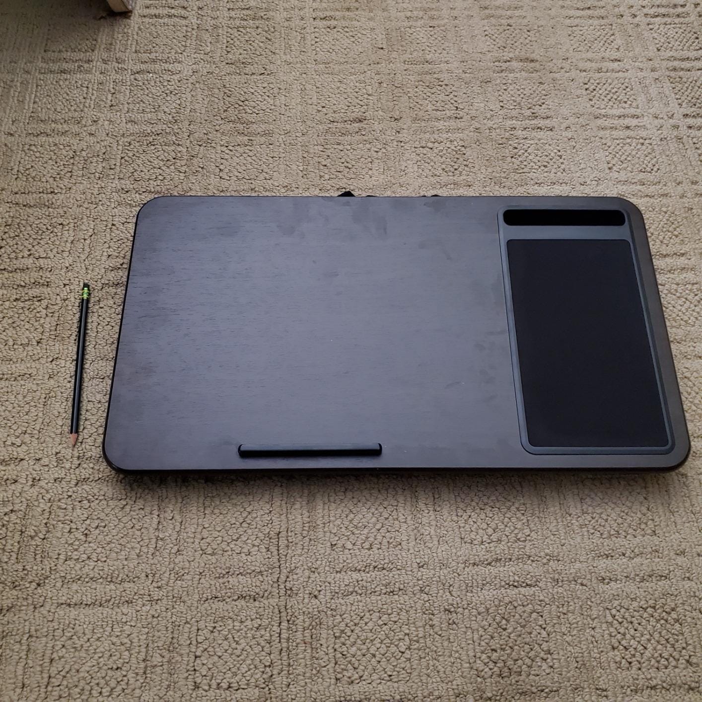 LAPGEAR Home Office Lap Desk - Pink, Fits 15.6